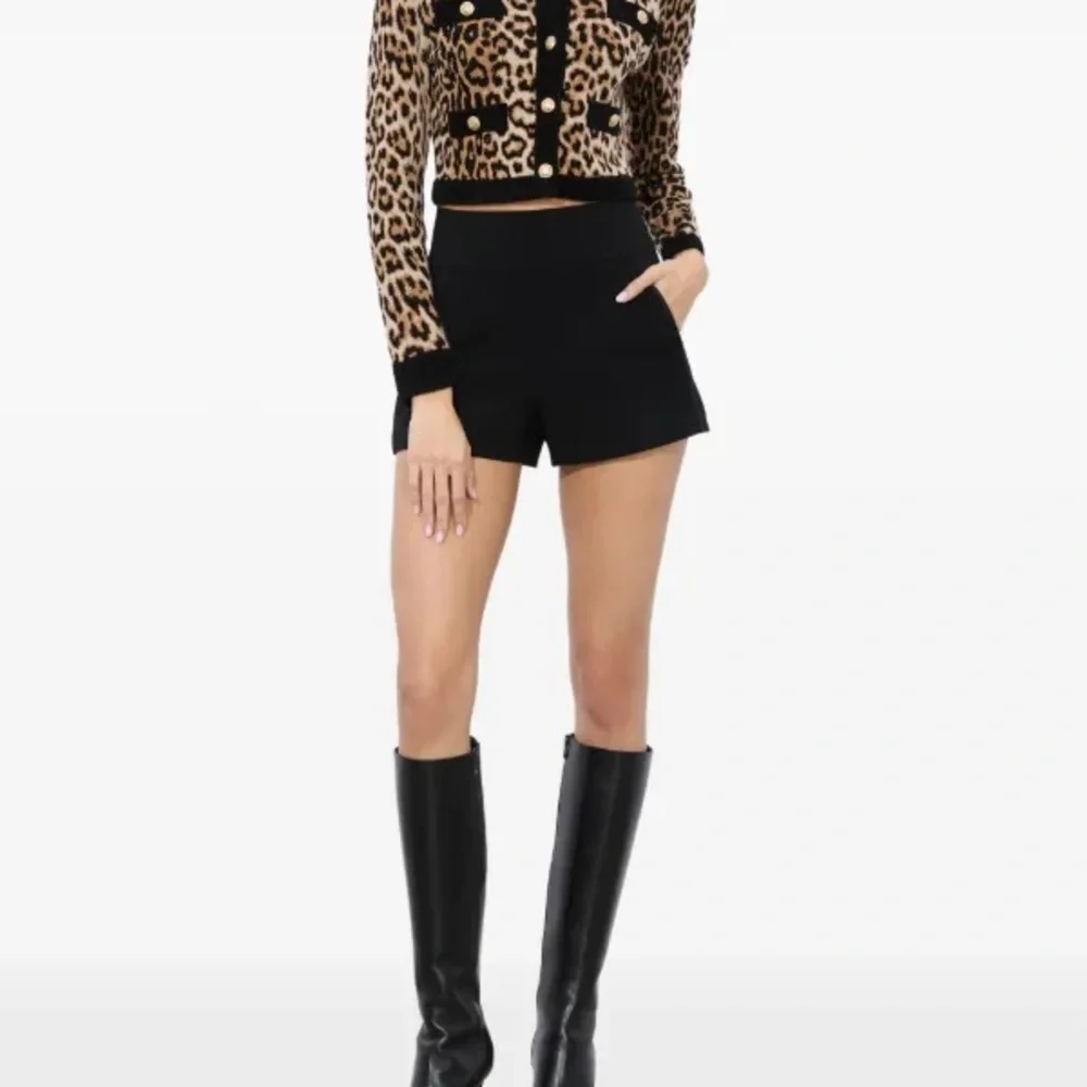 Alice Olivia Claira Leopard Print Cardigan 465 NEW Without tag - Picture 4 of 5